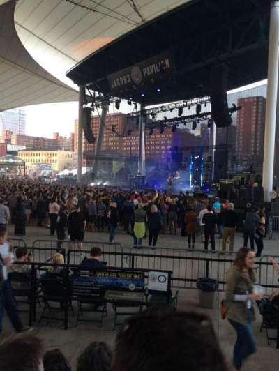 Jacobs Pavilion section 600