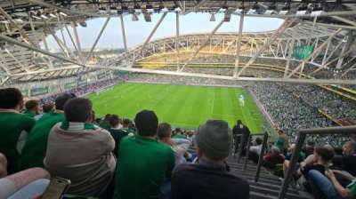Aviva stadium section 523