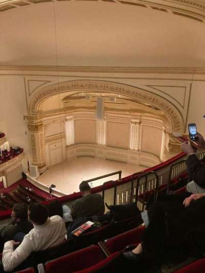 Carnegie Hall section Lower Side Balcony R