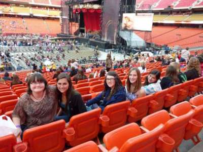 arrowhead stadium section 119