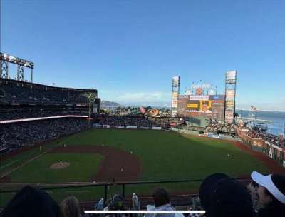 Oracle park section VB307