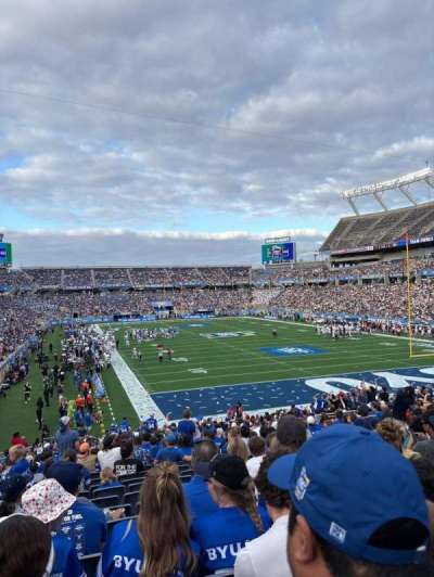 Camping World Stadium section 123