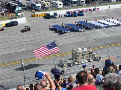 Talladega Superspeedway section Moss Thorton Tower F
