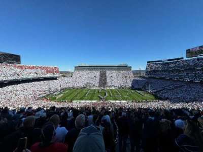 Beaver Stadium section WEU