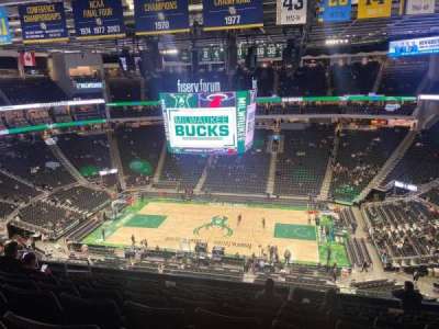 Fiserv Forum section 222