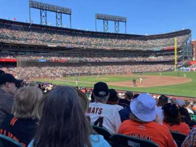 Oracle park section 104