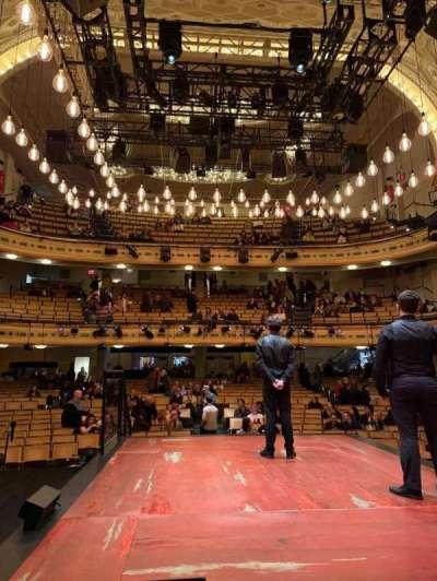 Hudson Theatre section Stage
