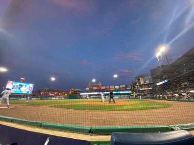 Dunkin' Park section Home Plate Club