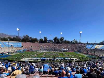 rose bowl section 18-H