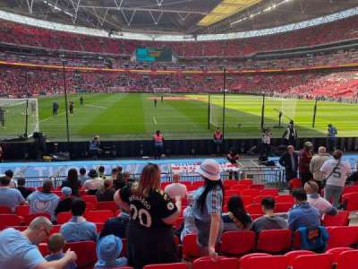 WEMBLEY STADIUM section 112
