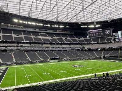 Allegiant Stadium section 116