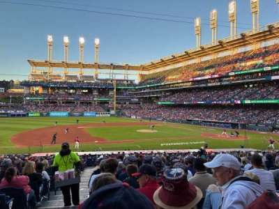 Progressive Field section 163