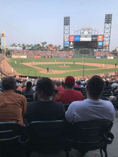 Oracle park section 114