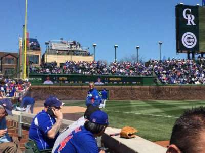 Wrigley Field section 8