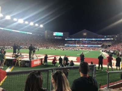 camp randall stadium section J