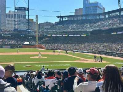 Comerica Park section 134