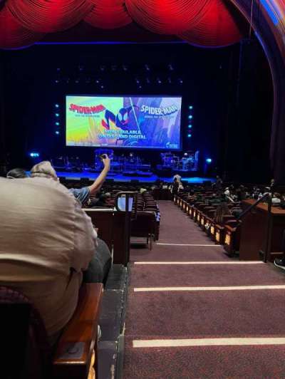 Dolby Theatre section Parterre C