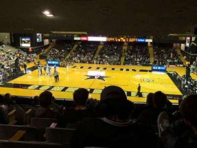 Memorial Gymnasium, Vanderbilt section 2B