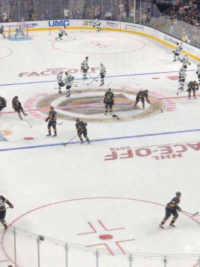 T-mobile Arena section 119