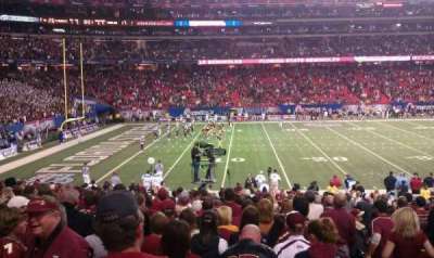 Georgia dome section 119