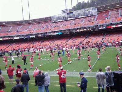 Candlestick Park section lower