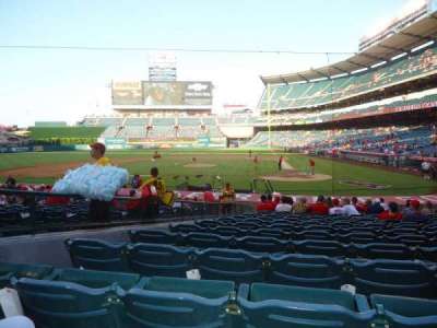 Angel Stadium section 114