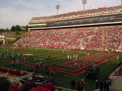 Razorback Stadium section W101