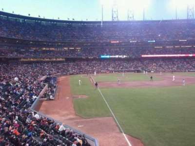 Oracle park section 150