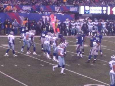 MetLife Stadium section 117