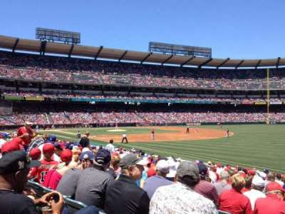 Angel Stadium section 130