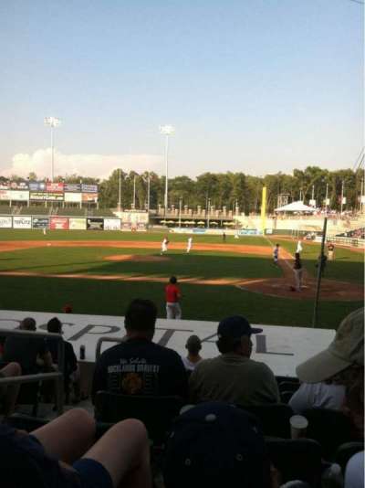Clover Stadium section 106
