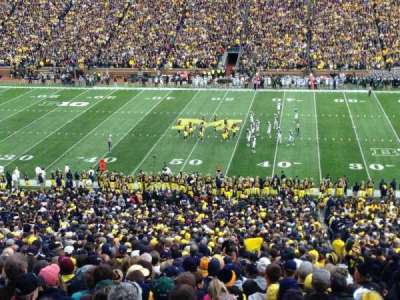 Michigan Stadium section 22