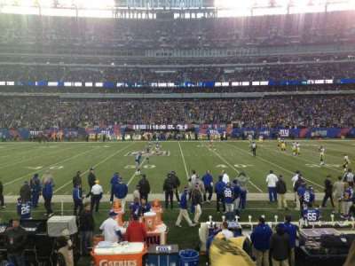 MetLife Stadium section 113