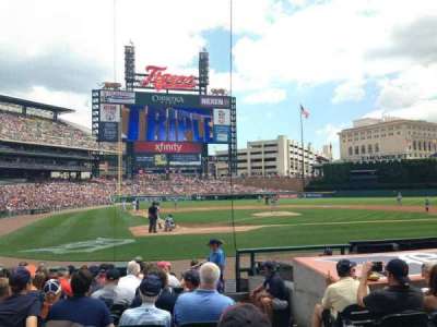 COMERICA PARK section 125