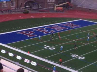 Franklin Field, Philadelphia section Upper Deck