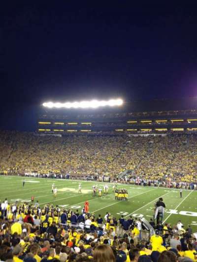 Michigan Stadium section 21
