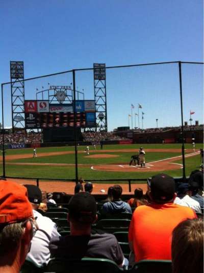 Oracle park section 117