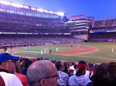 Target Field section 105