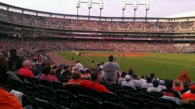 COMERICA PARK section 112