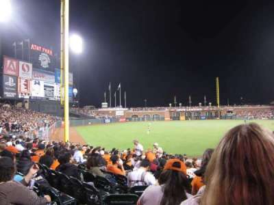 Oracle park section 132