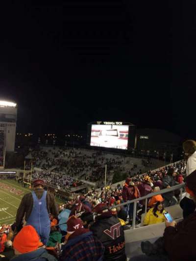 Lane Stadium section 231