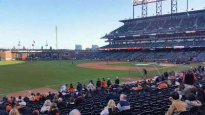 Oracle park section 129