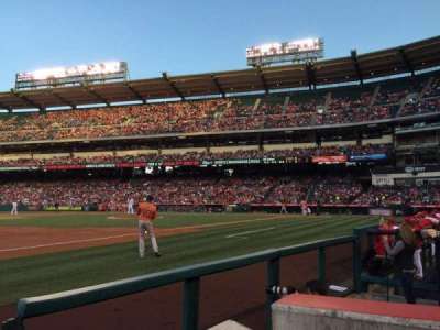 Angel Stadium section 109