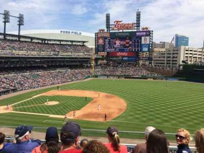 COMERICA PARK section 218