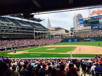 Progressive Field section 142