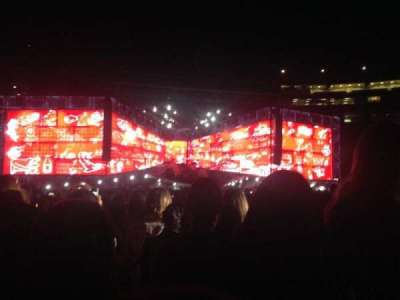 Gillette Stadium section Floor B4