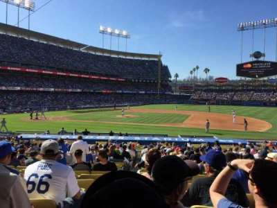 dodger stadium section 22FD