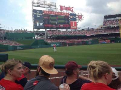 NATIONALS Park section 110