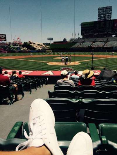 Angel Stadium section 118