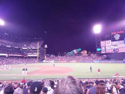 Oracle park section 106
